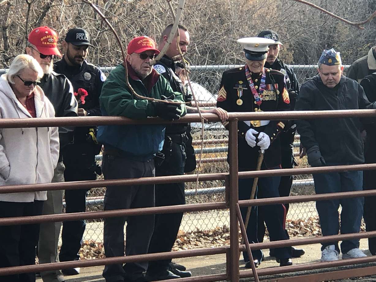 American Legion Post 9 held a small memorial ceremony along the Ogden River for the more than 2400 Americans killed that day. The 21 Utahns killed in the attack were also remembered.