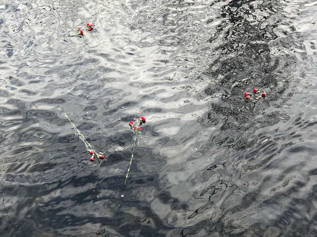 American Legion Post 9 held a small memorial ceremony along the Ogden River for the more than 2400 Americans killed that day. The 21 Utahns killed in the attack were also remembered.