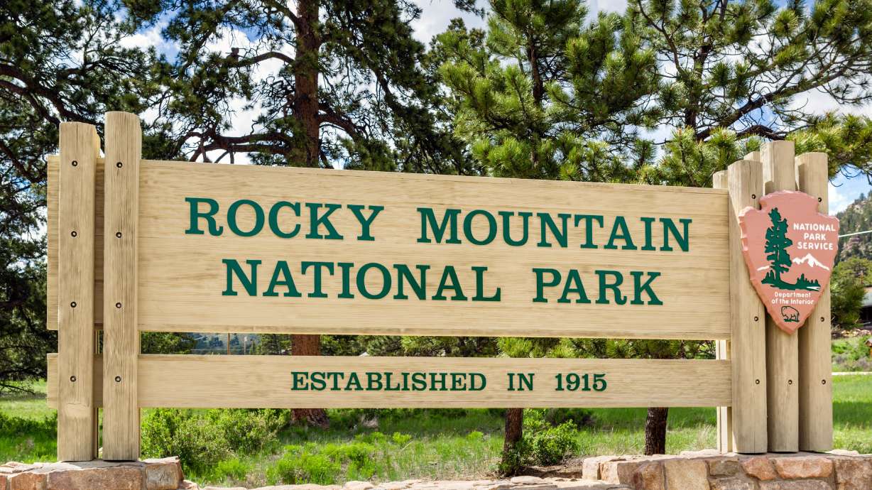 A park ranger and one of two suspects were injured after a shootout during a traffic stop at Colorado's Rocky Mountain National Park.