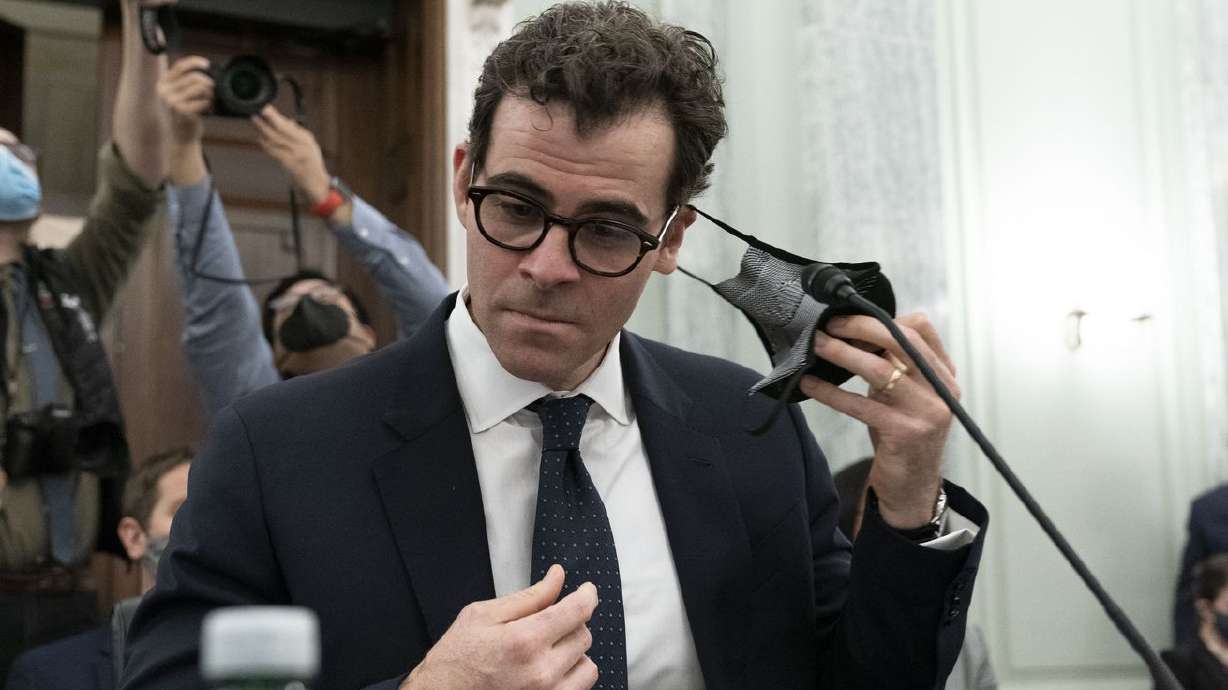 Adam Mosseri, the head of Instagram, arrives to testify
before the Senate Commerce, Science, and Transportation
Subcommittee on Consumer Protection, Product Safety, and Data
Security hearing on Capitol Hill in Washington on Wednesday.