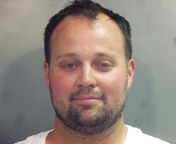 This undated photo was provided by the Washington County (Ark.) Jail shows Joshua Duggar. Duggar was immediately taken into custody Thursday after a federal jury convicted him of downloading and possessing child pornography.

