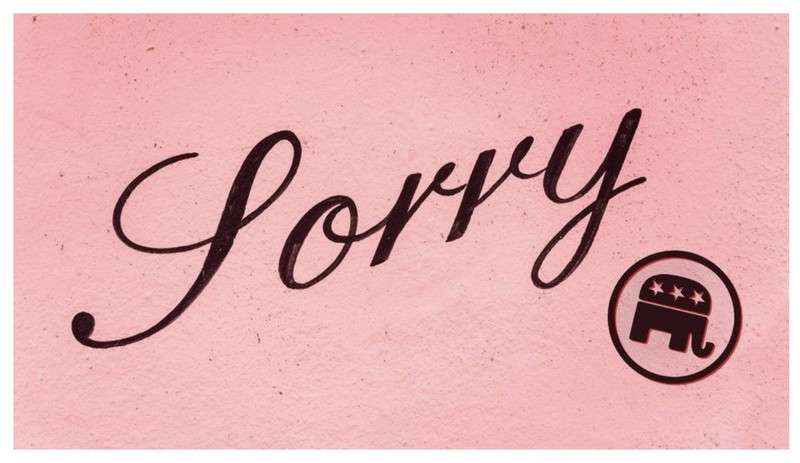 Utah Republican congressional candidate Nick Huey wrote
an apology to Democrats for years of GOP "wrongs.”