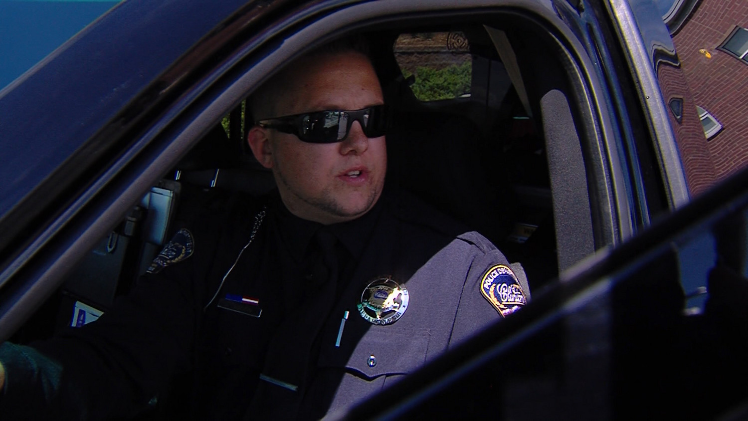 Officer Jared Jensen, pictured in this 2016 photo, was driving in his patrol vehicle on Dec. 13, 2012, when a man he had never interacted with before fired eight rounds at him and his patrol car. He is calling for justice reform after the gunman is being released from prison after serving eight years of a five-years-to-life sentence.