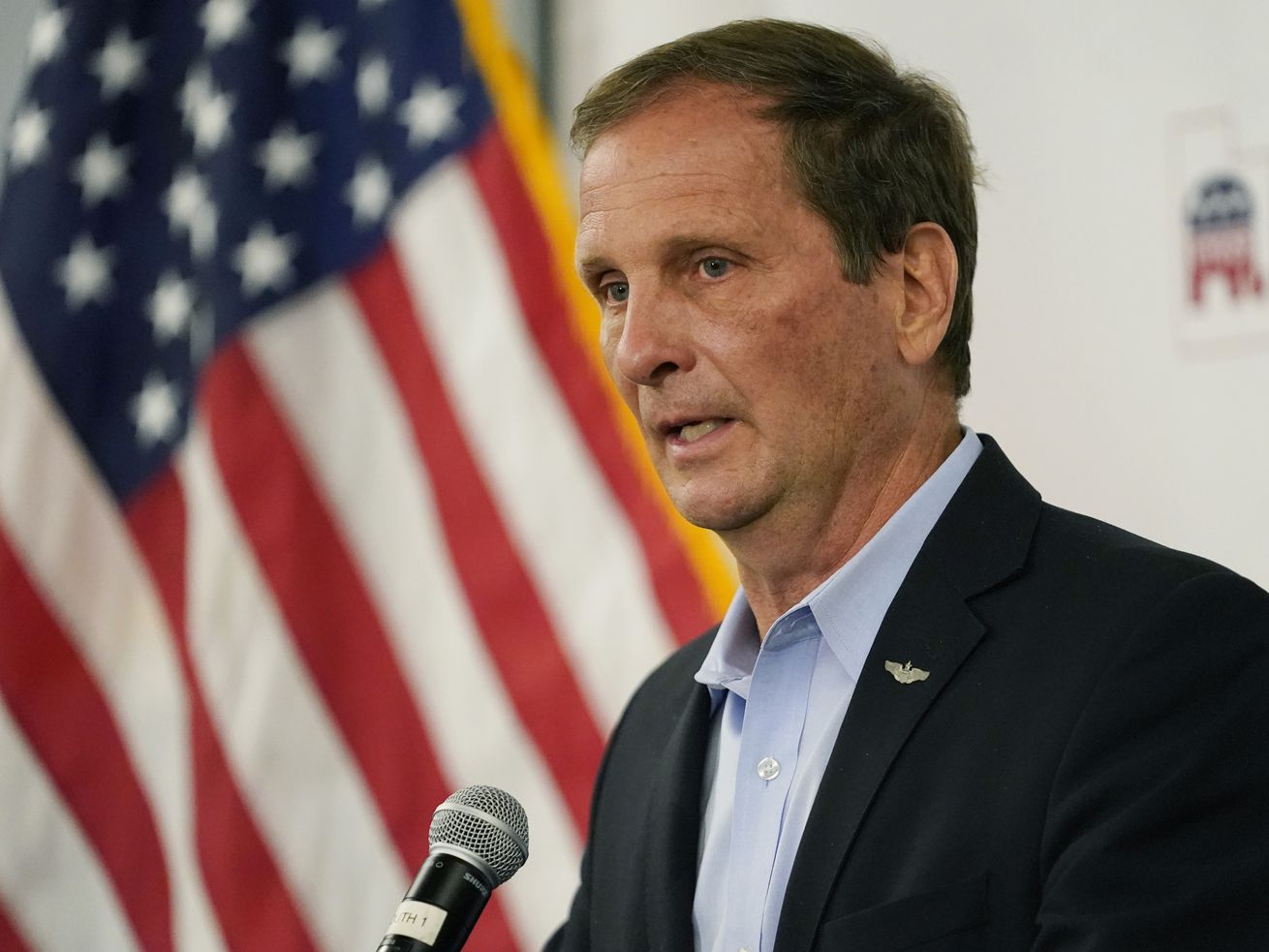 U.S. Rep. Chris Stewart, R-Utah, on Nov. 3, 2020, in Sandy. Stewart said Monday that he wants to
see a total boycott of the 2022 Winter Games in Beijing by the United States, including keeping American athletes from competing.
