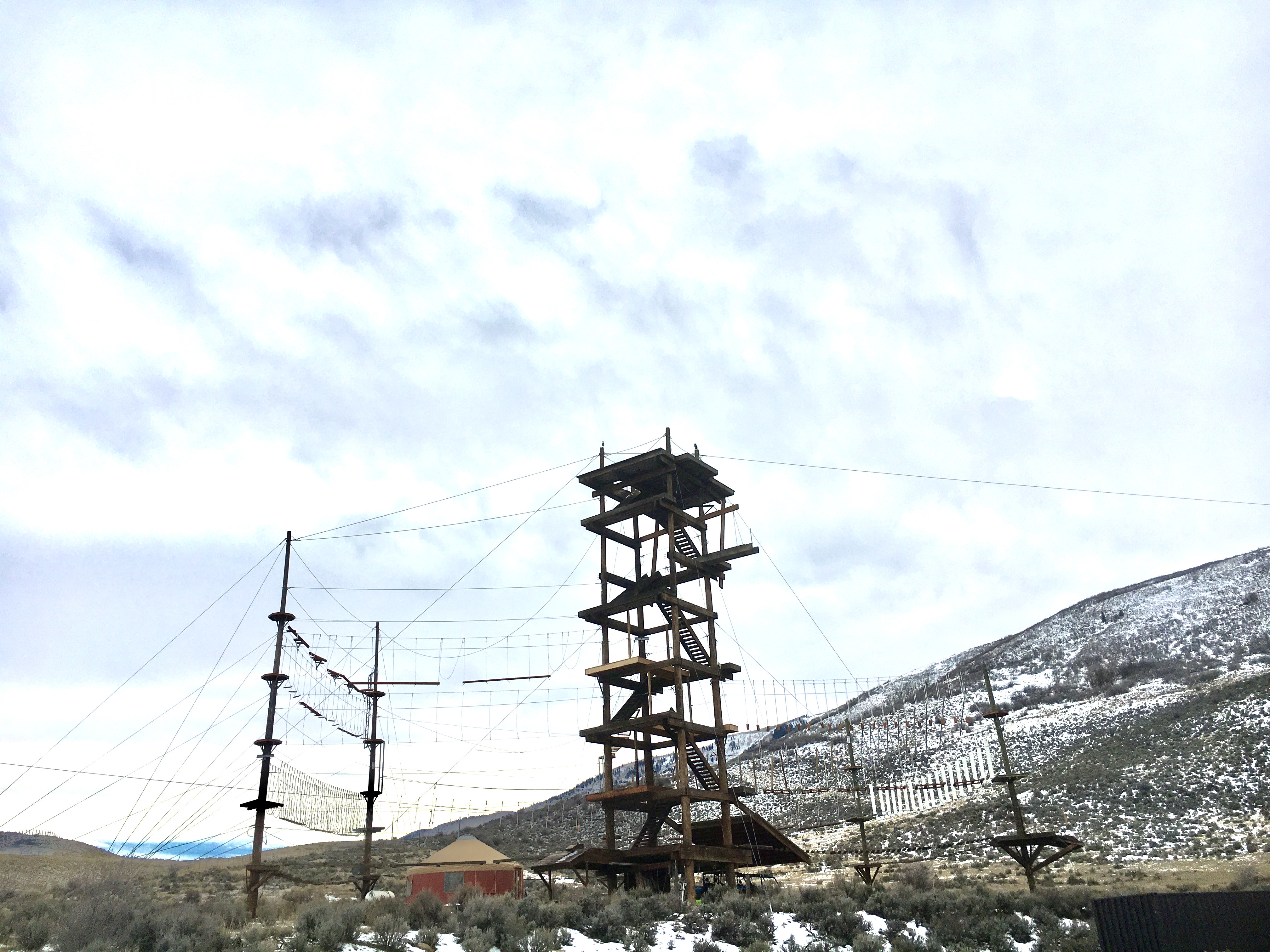 Zipline Utah’s course is massive, allowing you to make a two-mile loop (yep, it’s the longest continual course in the world). The zip line is one in this list of nine ideas for getting out with your kids during the winter months.