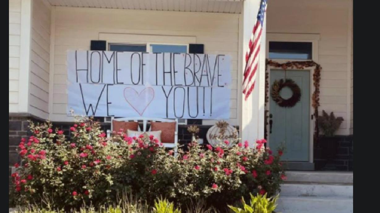 An image from Facebook shows the Farmington home where a gunman held a family hostage for seven hours before the gunman was shot and killed by police on Sept. 10.
