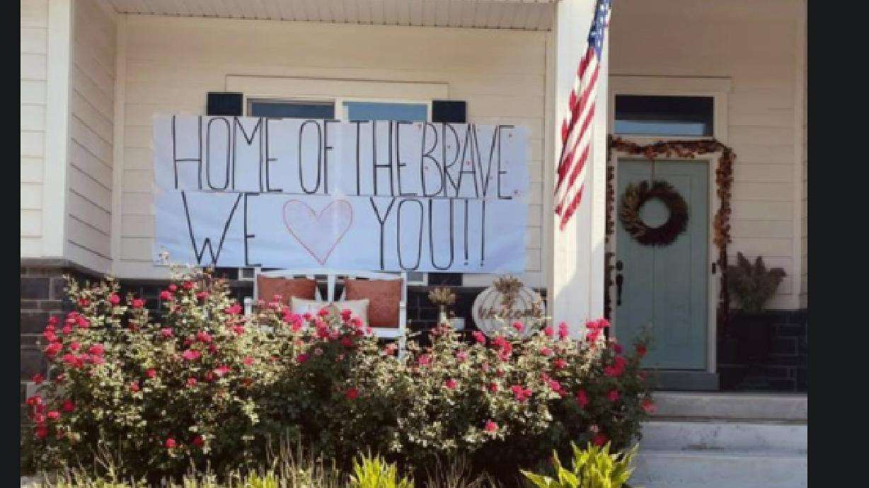 An image from Facebook shows the Farmington home where a gunman held a family hostage for seven hours before the gunman was shot and killed by police on Sept. 10.