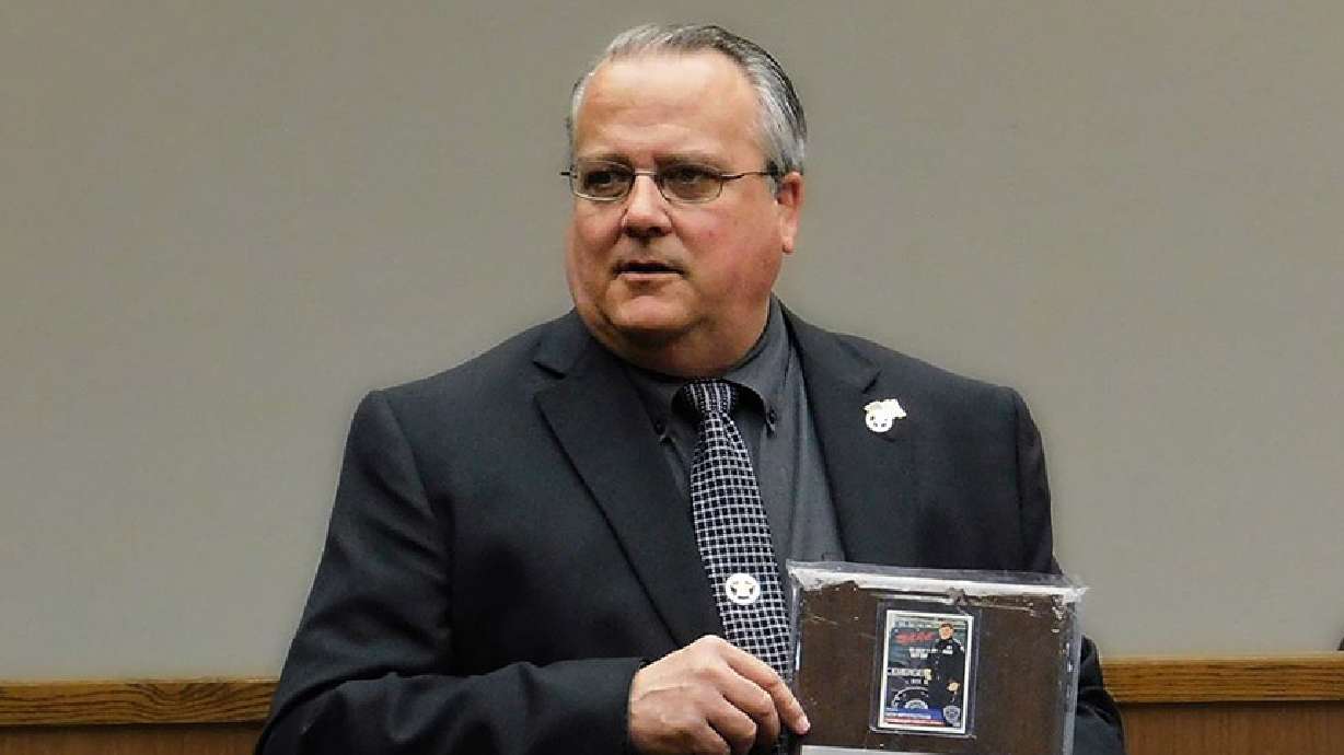 Bingham County Sheriff Craig Rowland is shown in this undated photo. He was sentenced Tuesday to three years probation for pulling a gun on a church youth group.