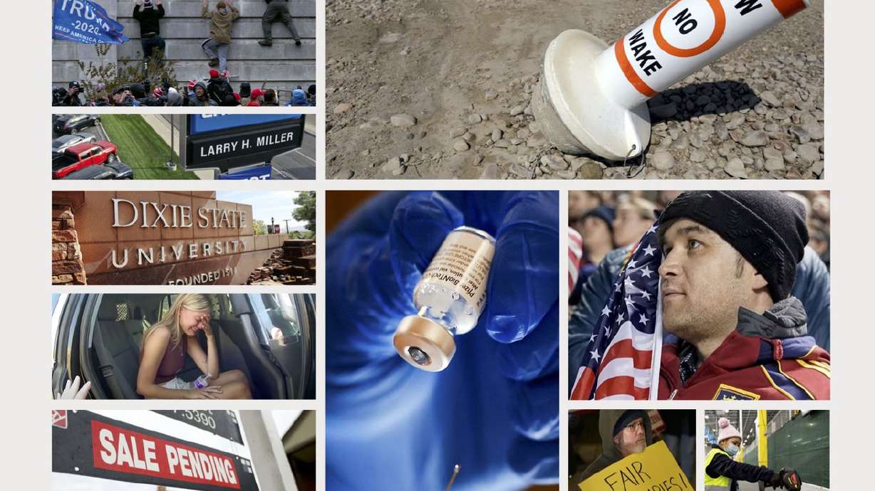 Top Utah news stories of 2021: A year a lot like the last one