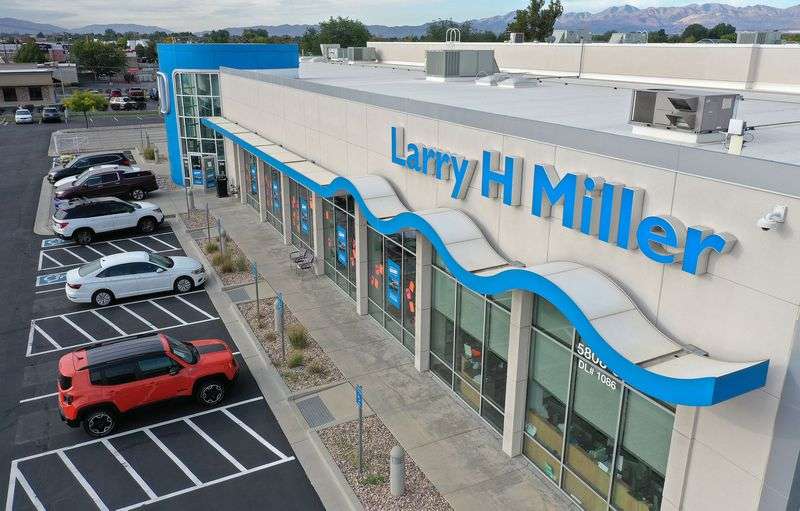The Larry H. Miller Honda dealership in Murray is
pictured on Wednesday, Sept. 29.