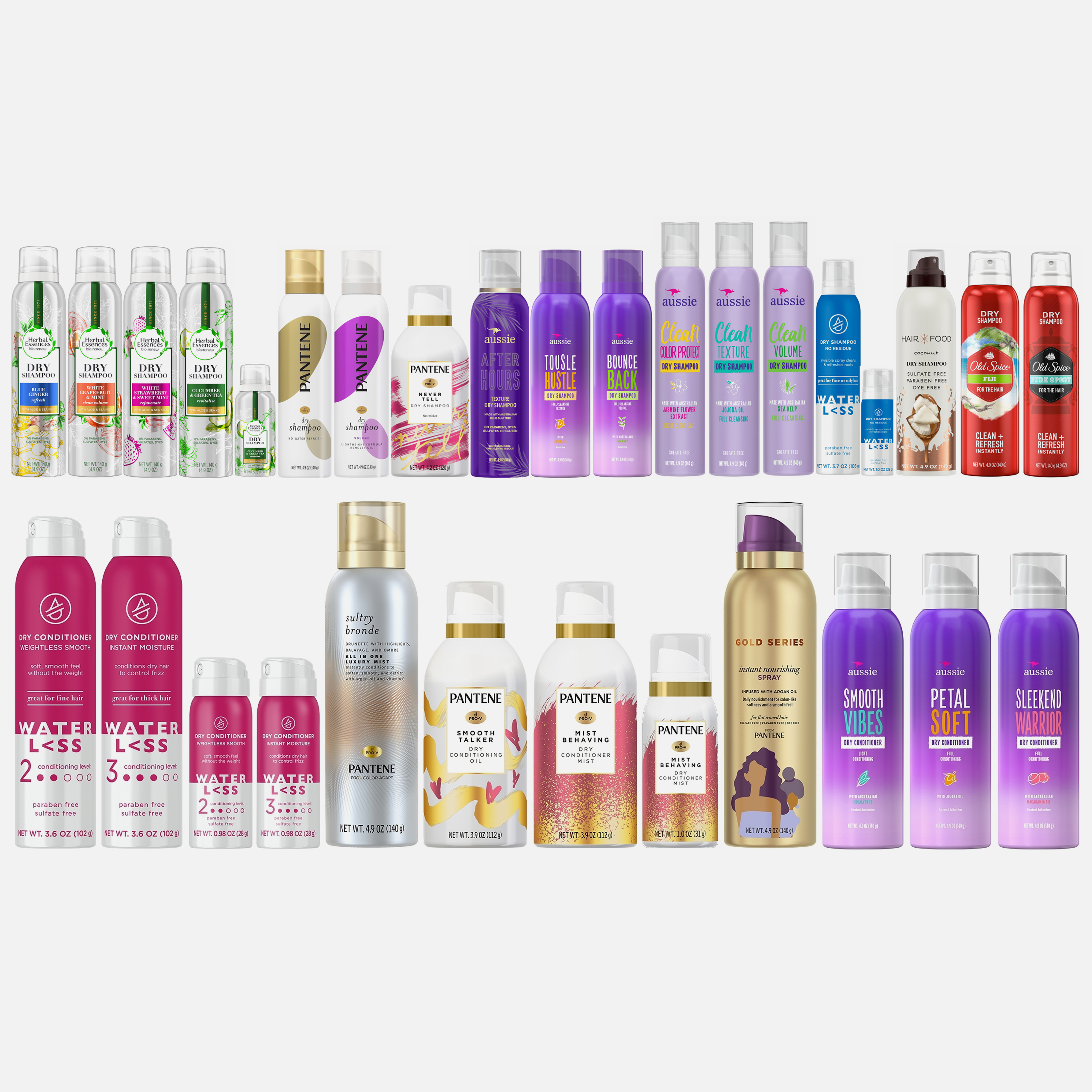 Dozens of Pantene and Herbal Essences shampoos were recalled for cancer-causing chemicals.