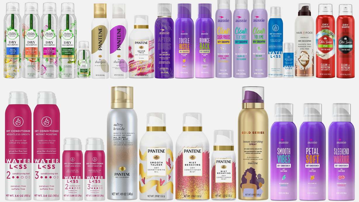 Dozens of Pantene and Herbal Essences shampoos were recalled for cancer-causing chemicals.