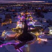 Map: Your 2021 guide to seeing holiday lights across Utah this year