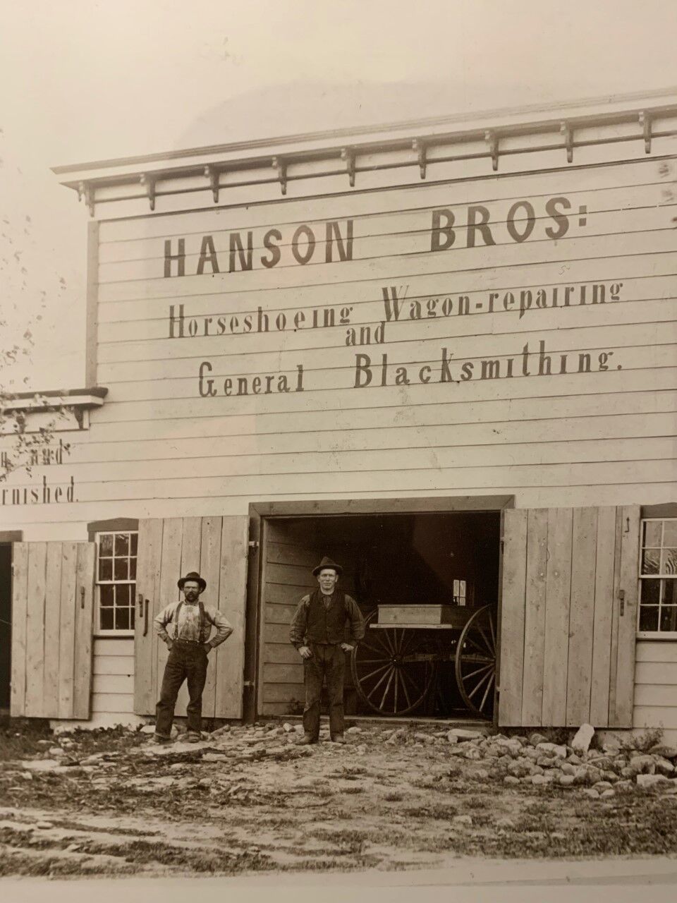 The Hansons immigrated from Sweden nearly 150 years ago and traveled to Utah with the Latter-day Saints. They settled in Orem with their six children, with Carl as town blacksmith in Orem.