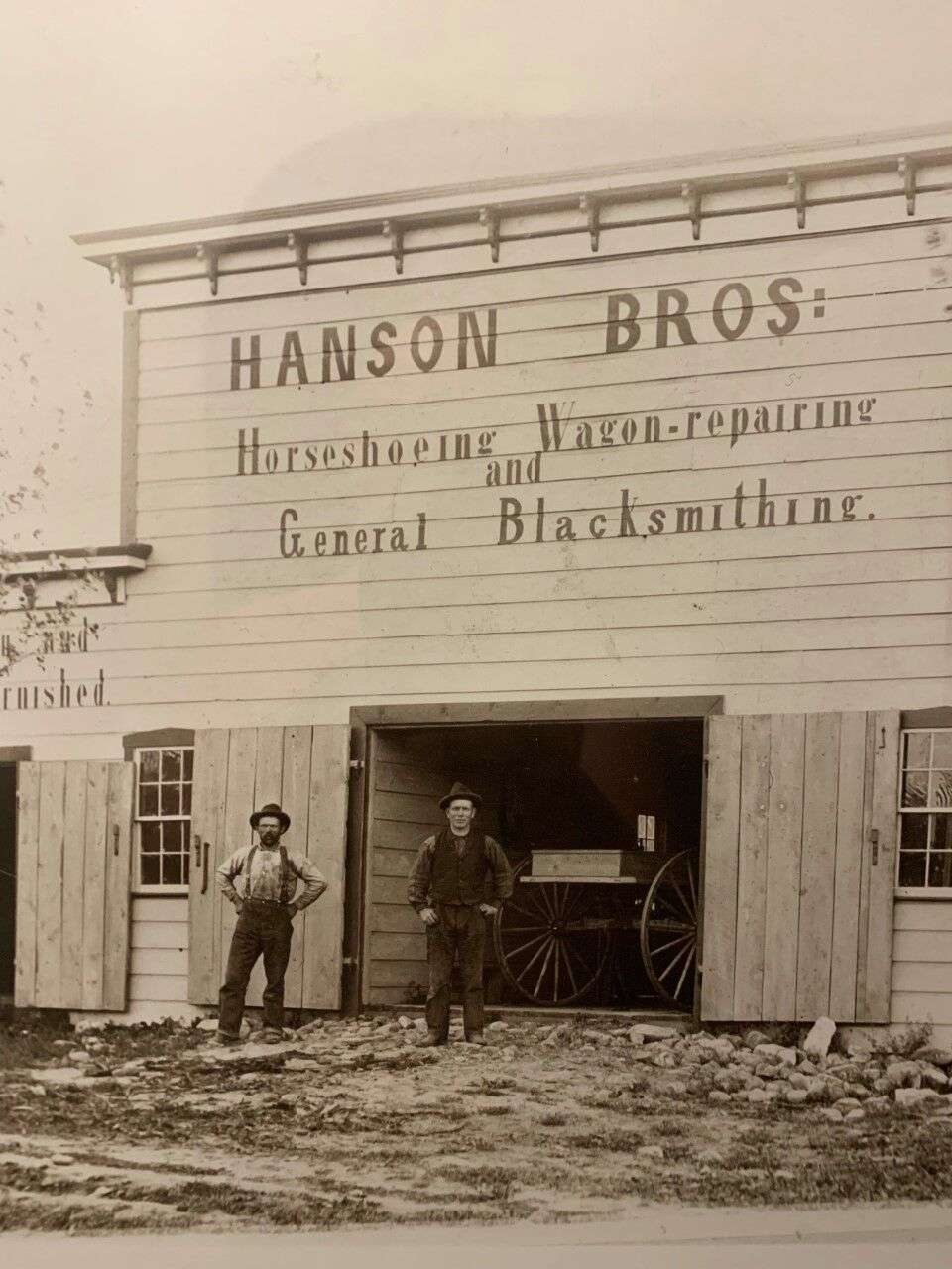 The Hansons immigrated from Sweden nearly 150 years ago and traveled to Utah with the Latter-day Saints. They settled in Orem with their six children, with Carl as town blacksmith in Orem.