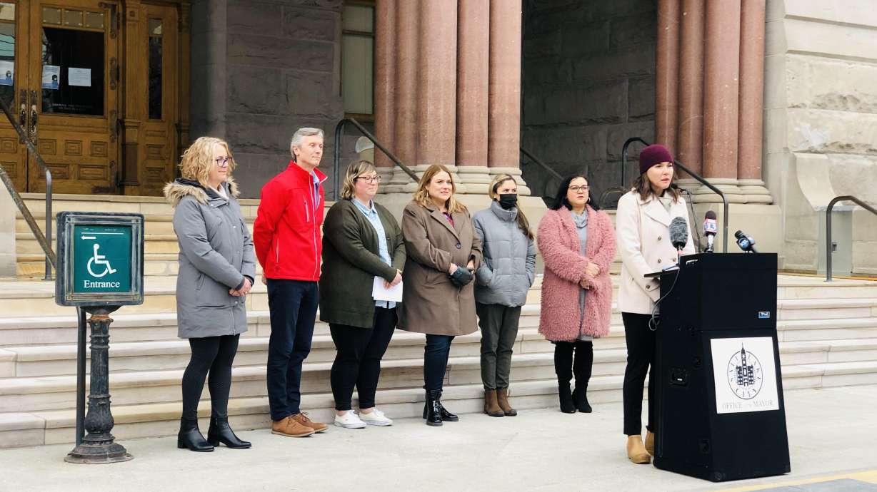 SLC Mayor Mendenhall urges the public to apply for job openings assisting homeless population.