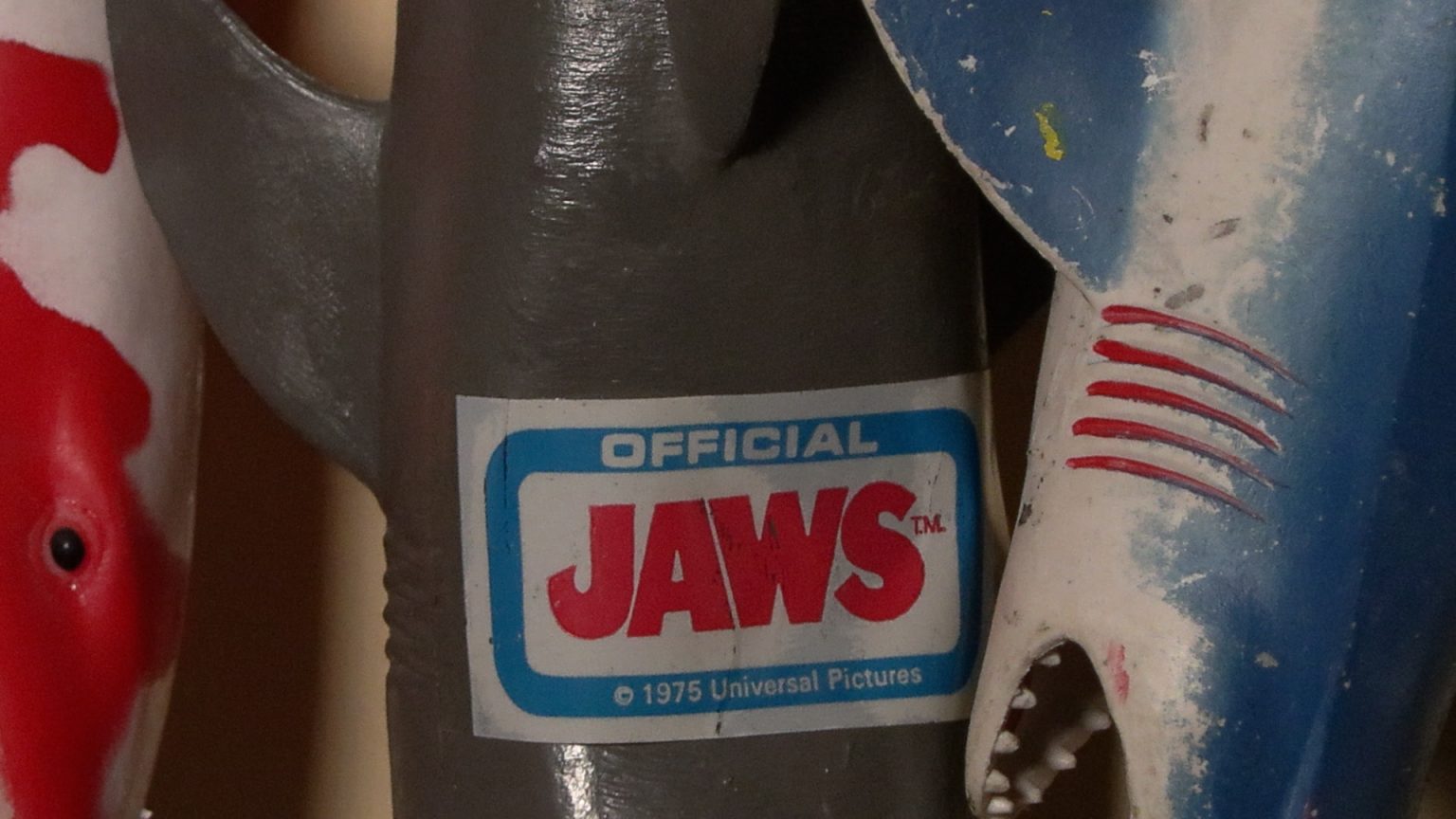 The official Jaws rubber shark.
