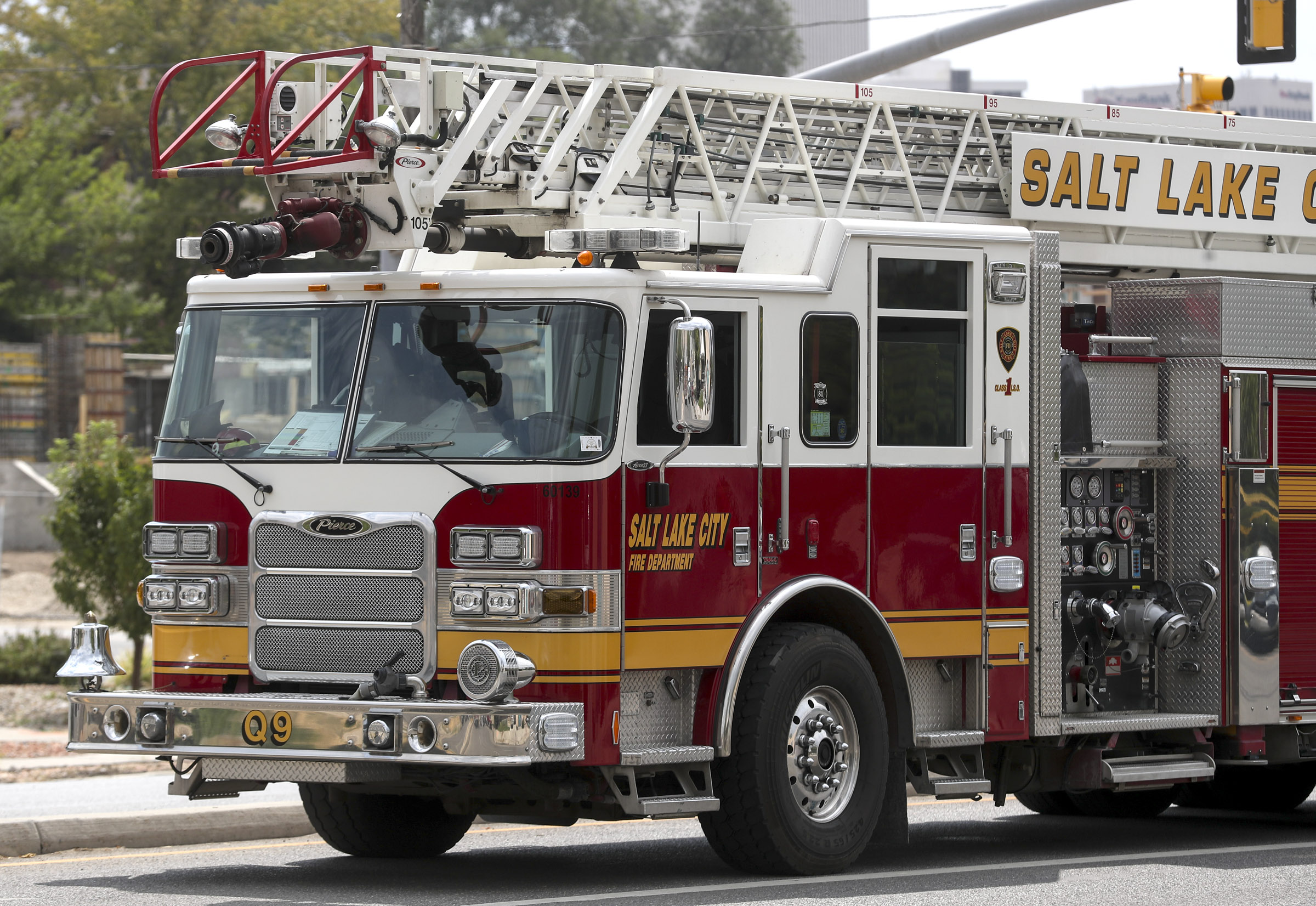 As many as 20 people were displaced Friday after an apartment fire in Salt Lake City.