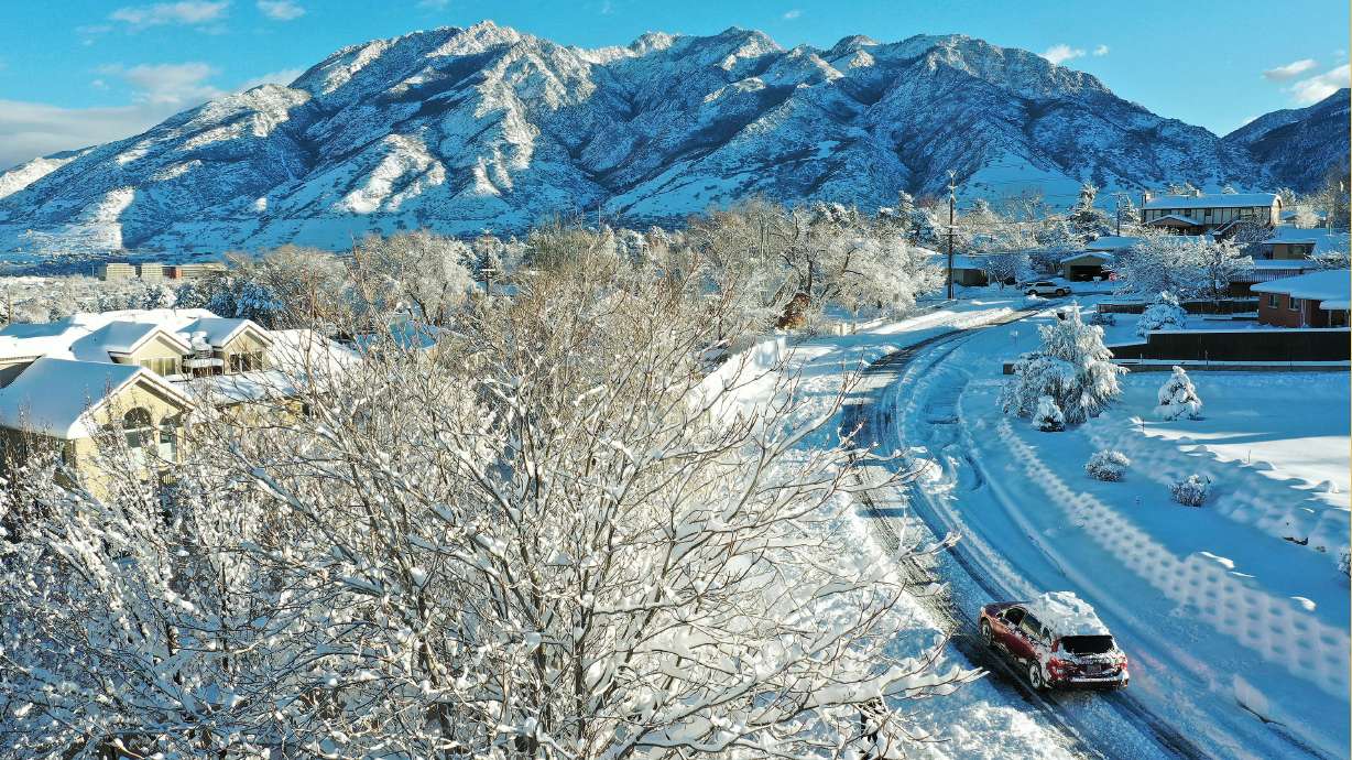 Utah will close out 2021 with more snow. Here's how much is on the way ...