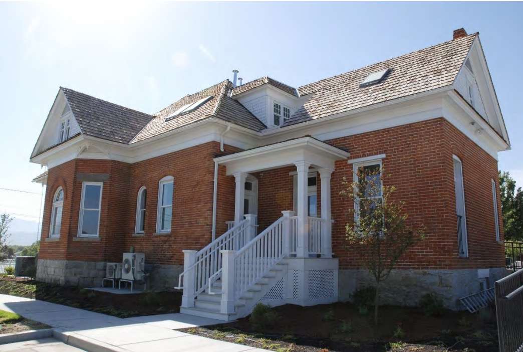 A photo of the Beckstead-Butterfield House located in Riverton taken this year. The home was constructed in 1897.