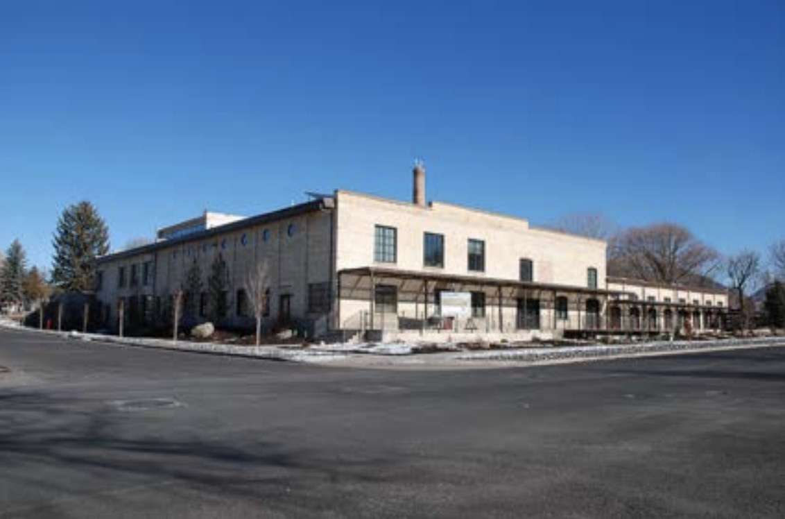 A photo of the Borden Company Plant building taken this year. Construction of the plant first began in 1904.
