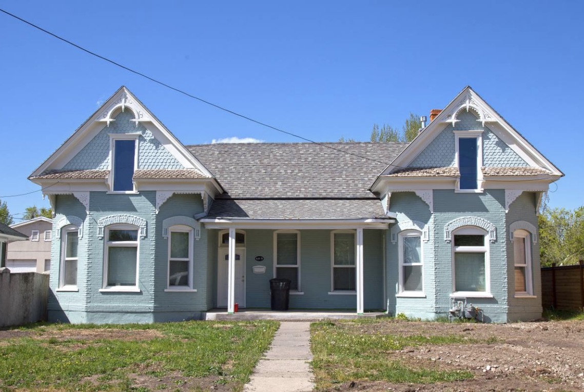 The exterior of the William Jr. and Caroline Watterson House taken in Logan. The house was constructed in 1886 by one of Logan's first families.