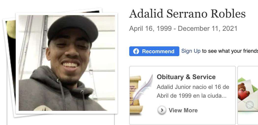 Adalid Serrano Robles, 22