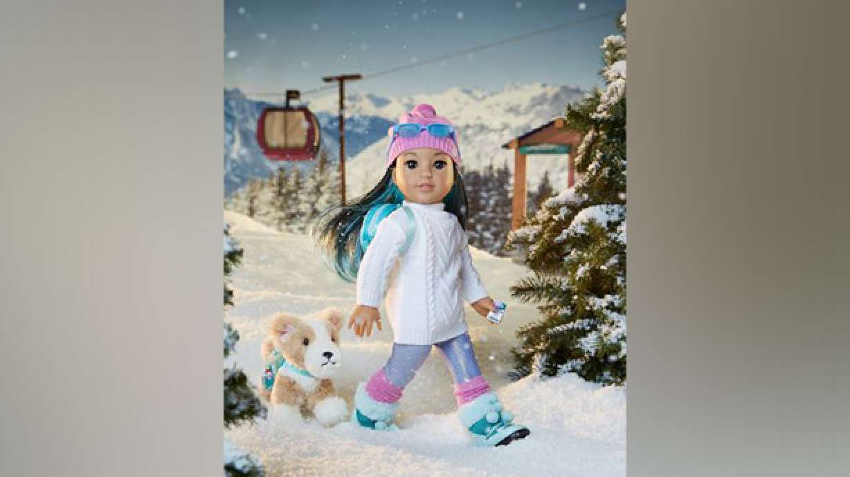 Corinne Tan, a skier, is American Girl's 2022 "Girl of the Year."