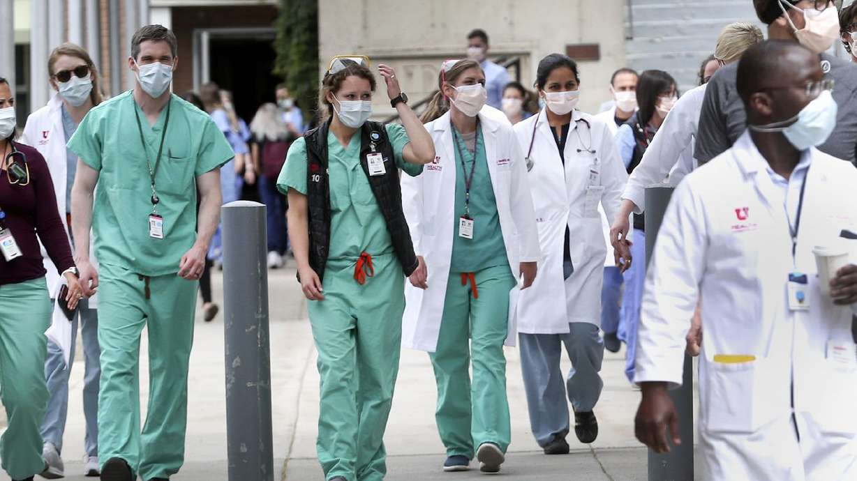 Utah Gov. Spencer Cox signs bills aimed at protecting health care workers and first responders, among 64 on Tuesday.
