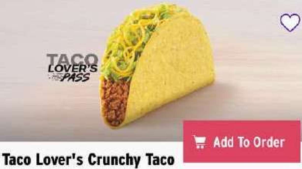 Taco Bell vend un abonnement taco mensuel de 10 $ Taco Bell vend un abonnement taco mensuel de 10 $