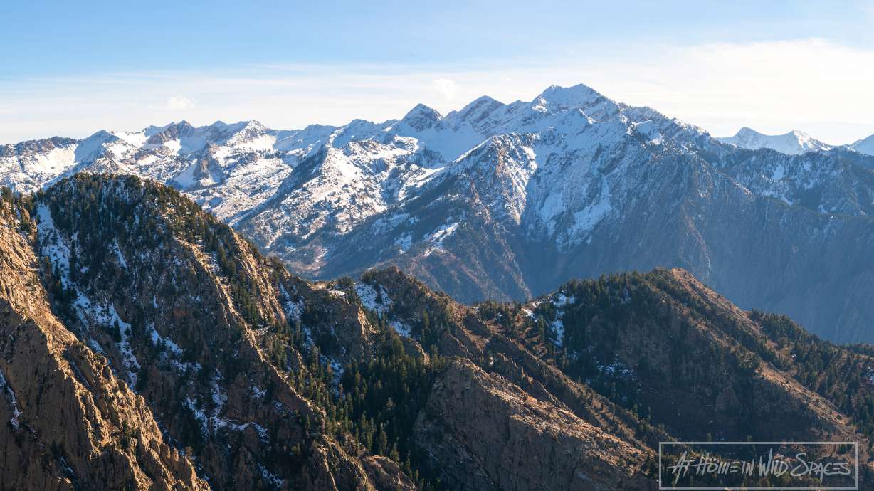 An undated photo of the Wasatch summits. As the year 2022 is getting warmed up, figuratively speaking, here are four outdoorsy resolutions that will make you master of the new year.