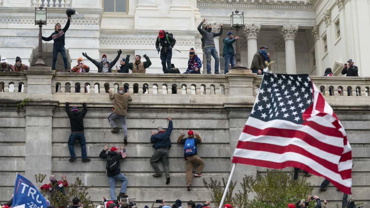 A Toquerville man who pleaded guilty on Wednesday is the second in Utah to plead guilty to charges connected to the Jan. 6, 2021, U.S. Capitol riot in Washington, D.C.