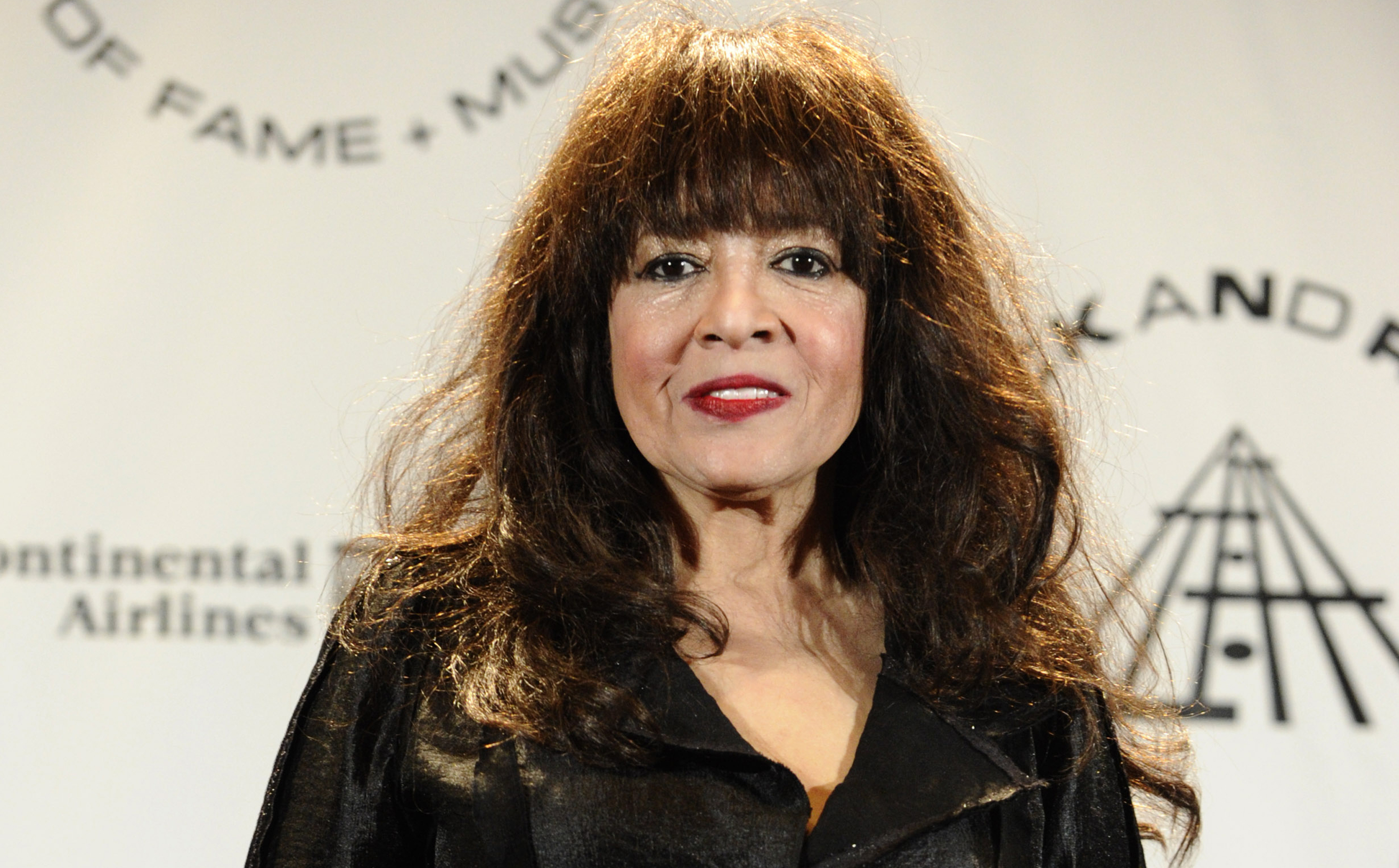 Ronnie Spector appears in the press room after performing at the Rock and Roll Hall of Fame induction ceremony on March 15, 2010, in New York. Spector, the cat-eyed, beehived rock 'n' roll siren who sang such 1960s hits as "Be My Baby," "Baby I Love You" and "Walking in the Rain" as the leader of the girl group the Ronettes, has died.