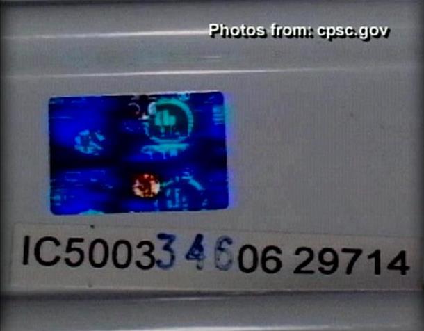 Popular Overhead Light Recalled