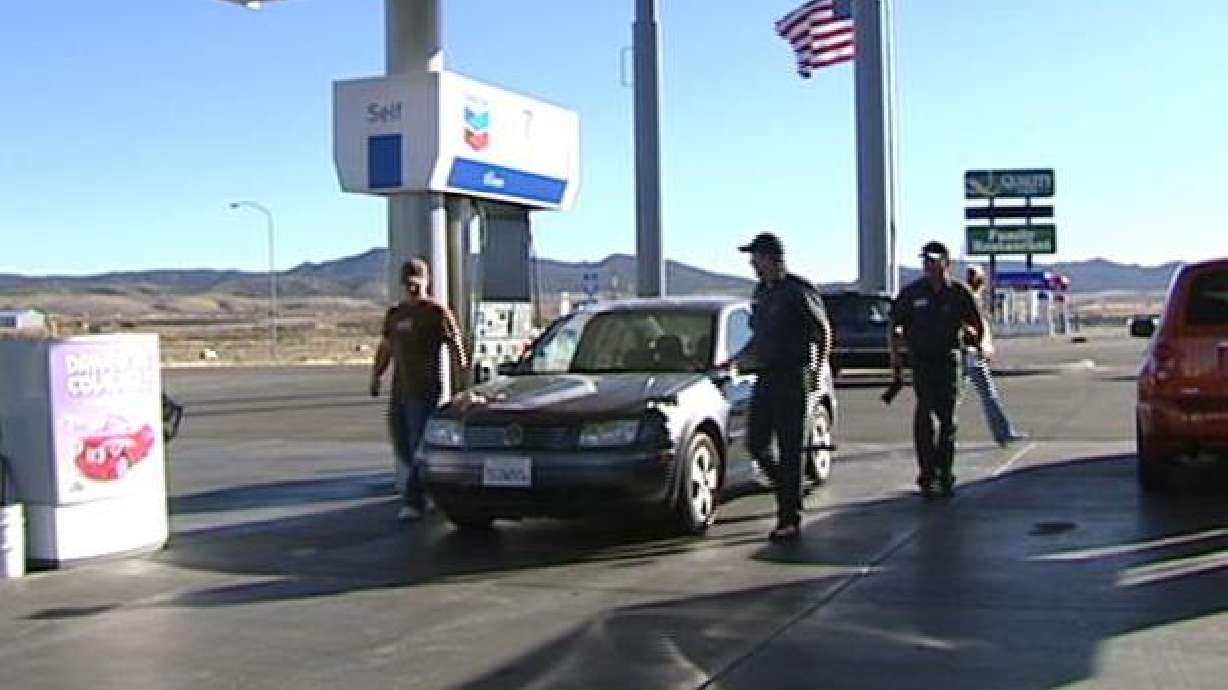 Motorists Find Rare Treat at Beaver Gas Station