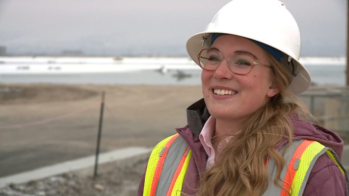 Madeline Tennant manages the new Logan treatment plant.