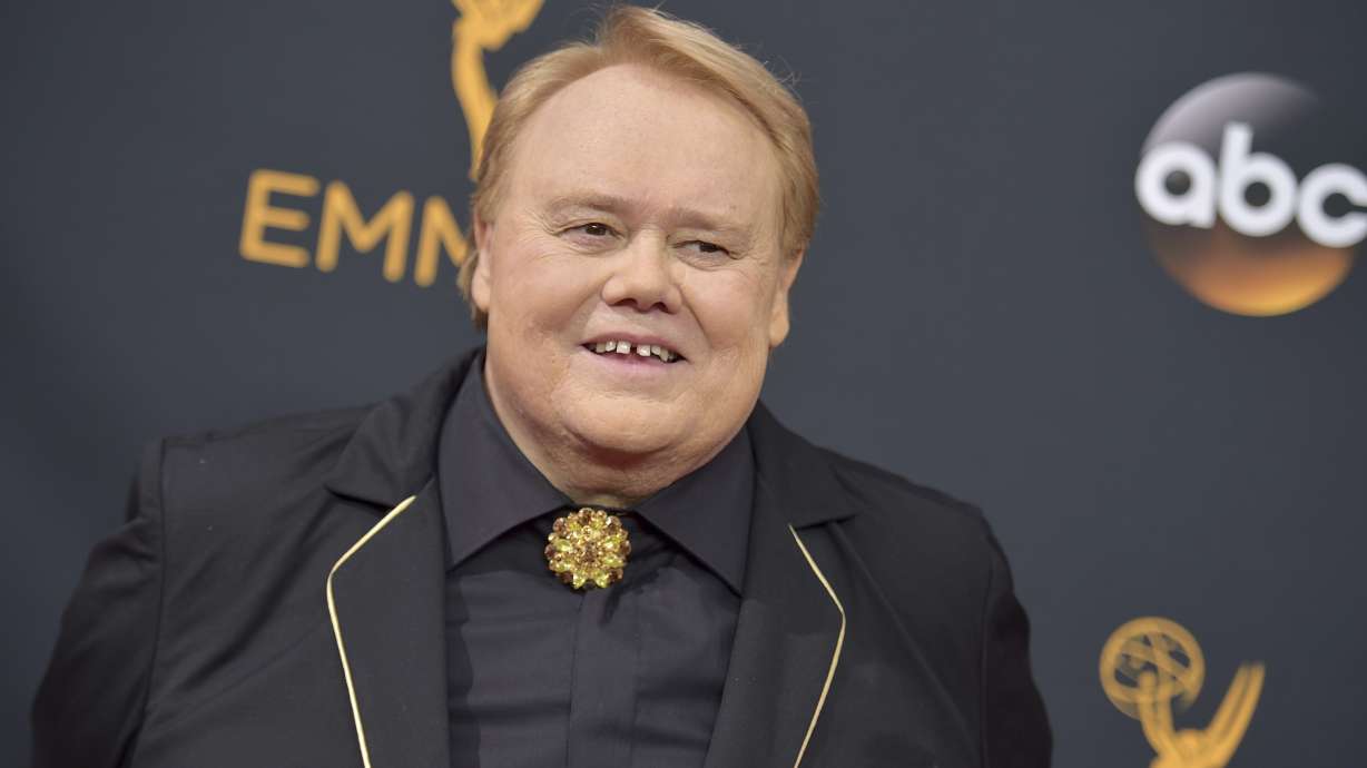 Actor-comedian Louie Anderson appears at the 68th Primetime Emmy Awards in Los Angeles on Sept. 18, 2016. Anderson died Friday.