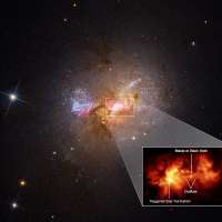 A black hole fueling star birth has scientists doing a double-take