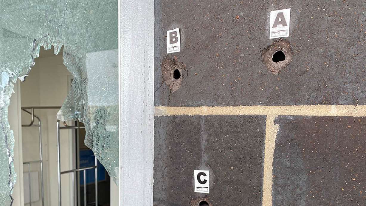 A man upset over a smoking fee at a Rexburg motel shot up the building, witnesses say.