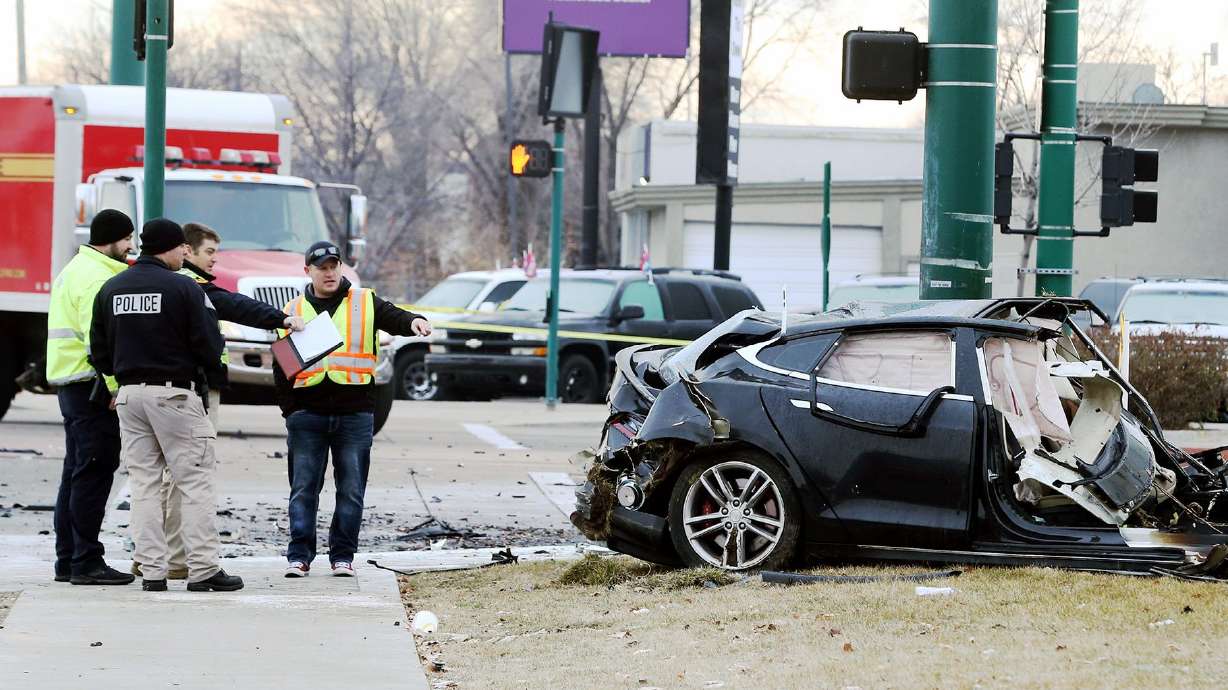 Two years after a fiery crash, criminal charges were filed Monday against the driver of a Tesla who police say slammed into another vehicle in Salt Lake City while traveling 89 mph, resulting in the deaths of two people.