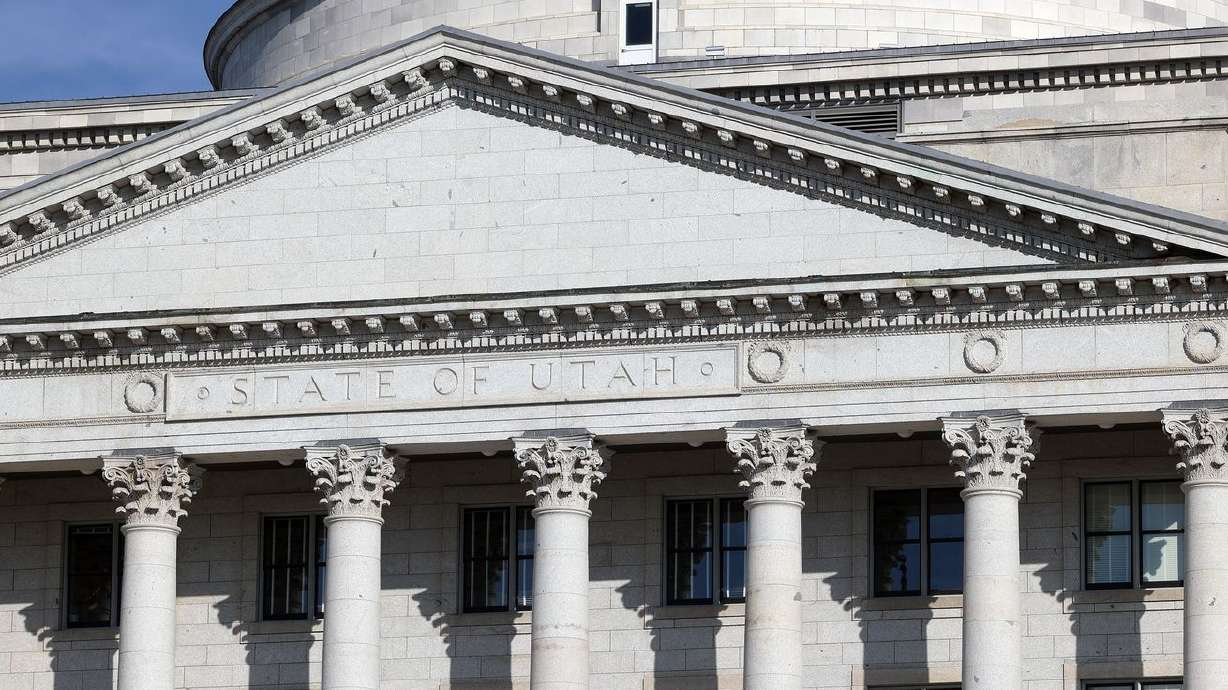 The Capitol in Salt Lake City is pictured on Monday,
Jan. 24, 2022.