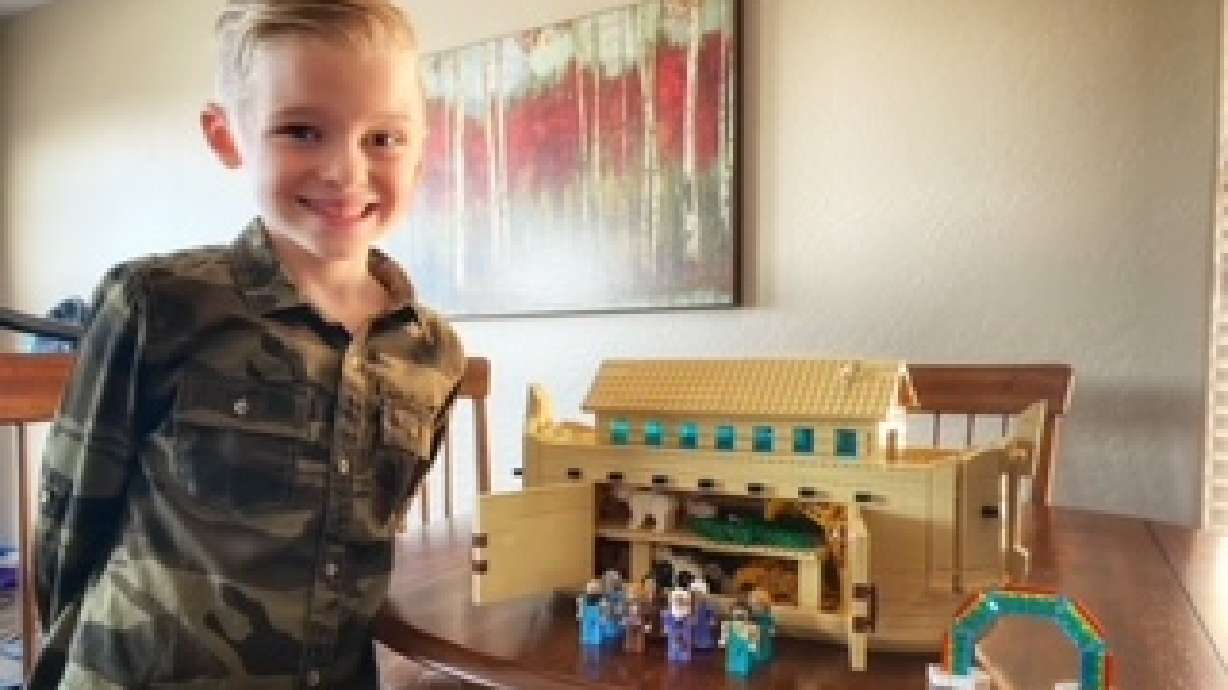 Enhance your 'Come Follow Me' studies with Noah's Ark building blocks and sets