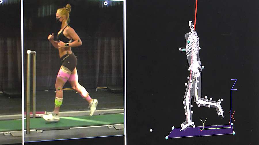 Hannah Soar, an Olympic women’s mogul skier, trained in Murray at Intermountain Healthcare’s TOSH using 3D technology that measures her every move. This allows her trainer to identify weak spots or deficits in her performance to help her recover from injury and perform better.