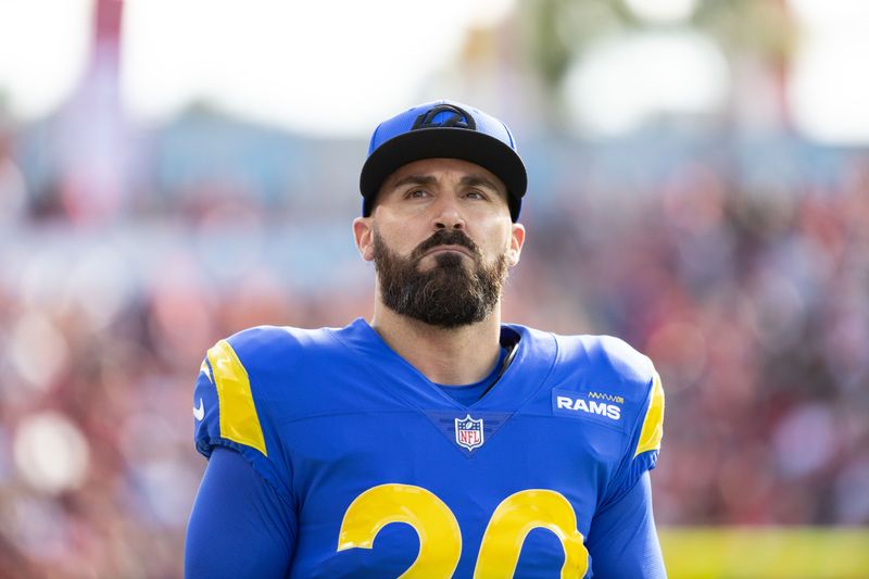 Former Utes star Eric Weddle celebrates Rams Super Bowl title