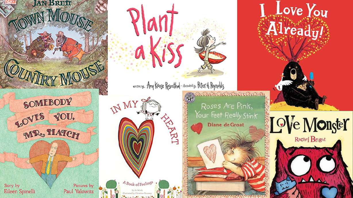 Seven of our 10 recommended picture books to help make your Valentine's Day sweeter.