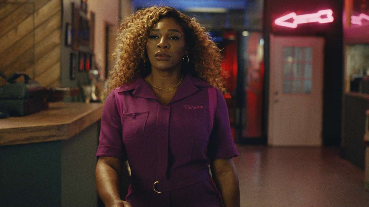 This photo provided by Anheuser-Busch shows a scene from Michelob ULTRA 2022 Super Bowl NFL football spot.