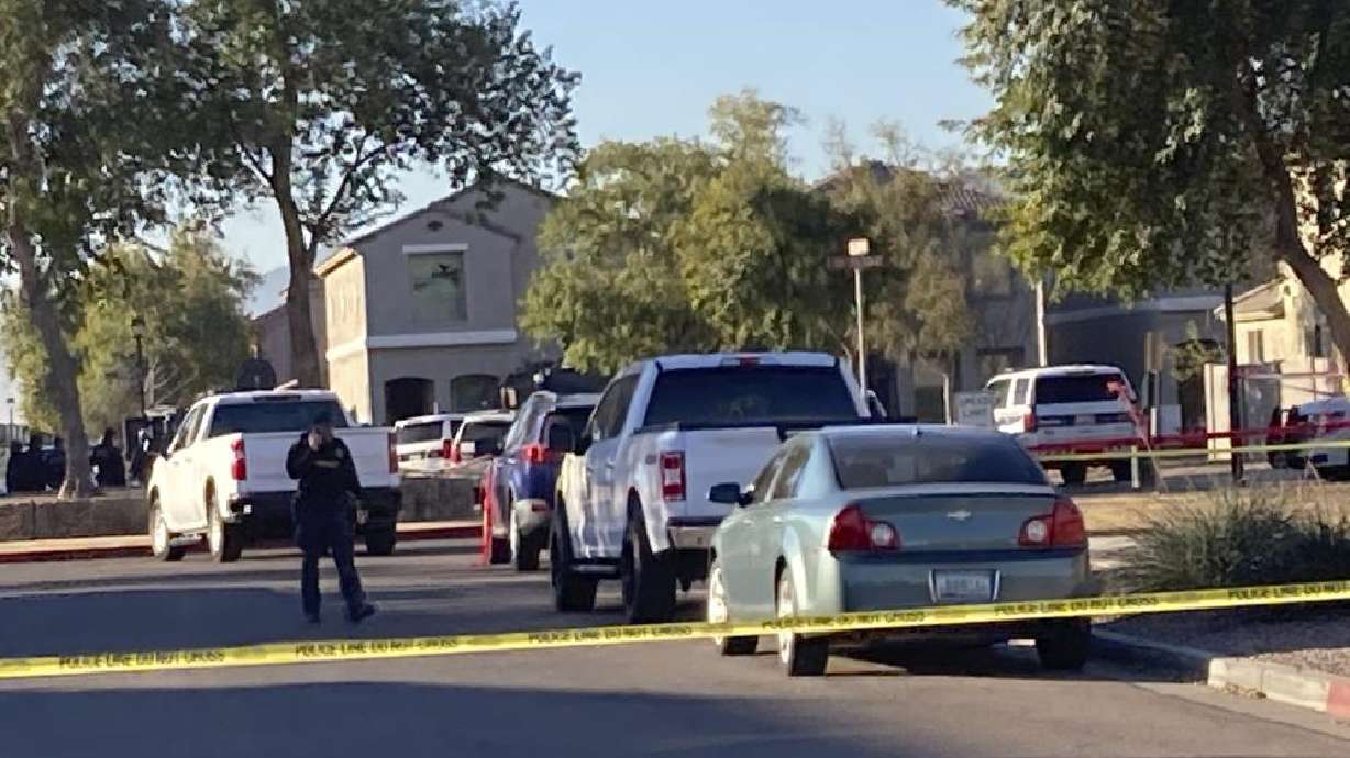 Five Phoenix police officers were shot and wounded after responding to a report of gunfire inside a home early Friday.