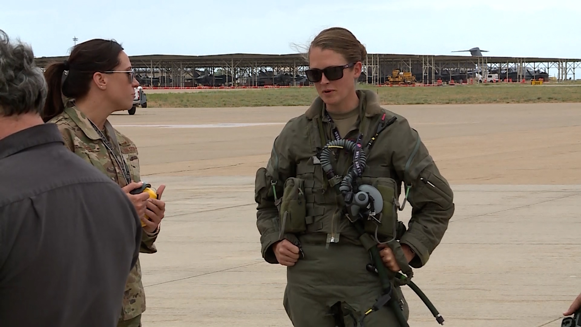 Major Kristin "BEO" Wolfe will pilot the F-35 in the Super Bowl Flyover.