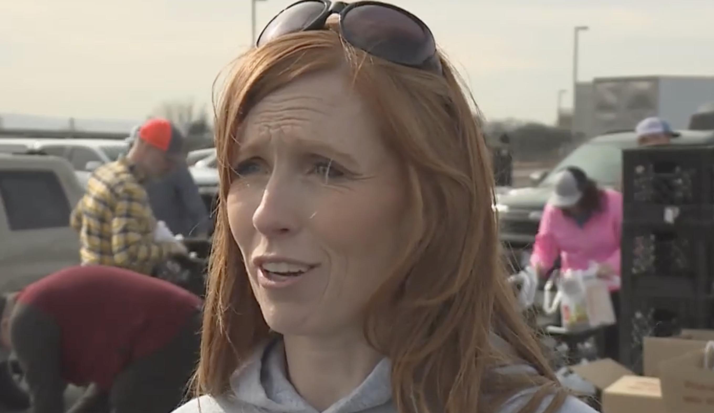 Jenny Taylor's husband, Major Brent Taylor, was killed in Afghanistan in 2018. She set up the Major Brent Taylor Foundation that recognizes Gold Star and surviving families.