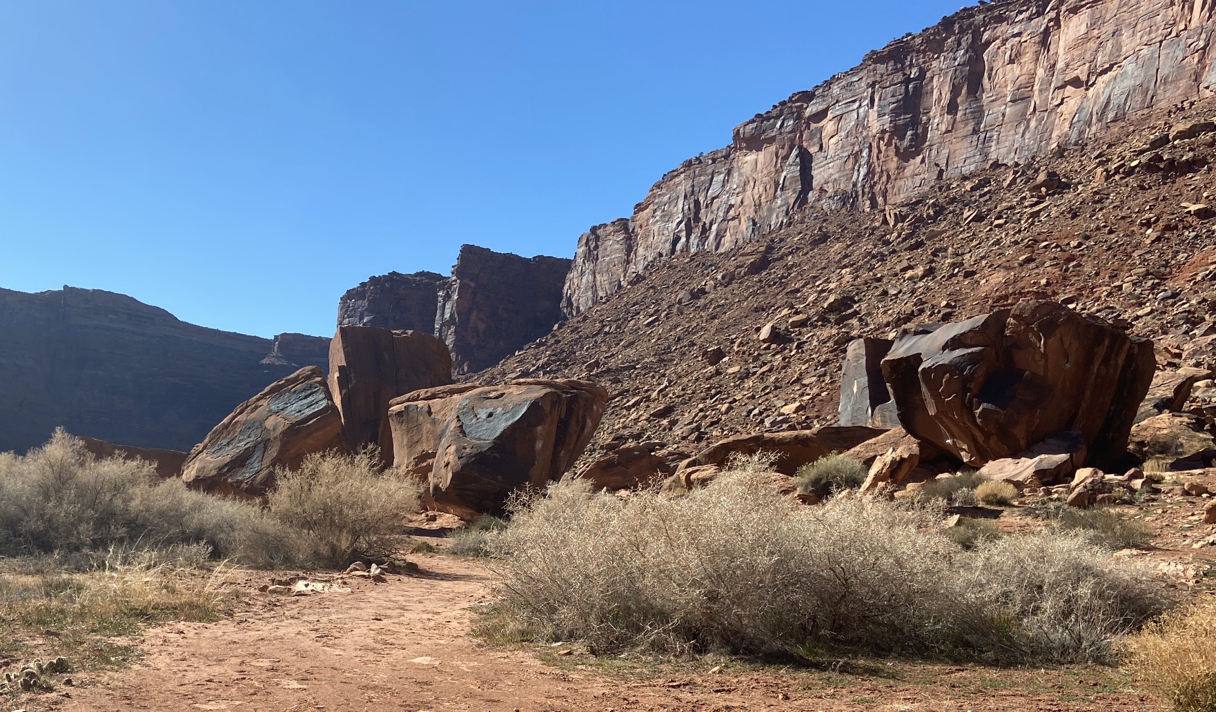 Federal land managers say they are investigating a puzzling case of who put mechanical grease over hand holds on three boulders at Big Bend Bouldering Area in Moab.